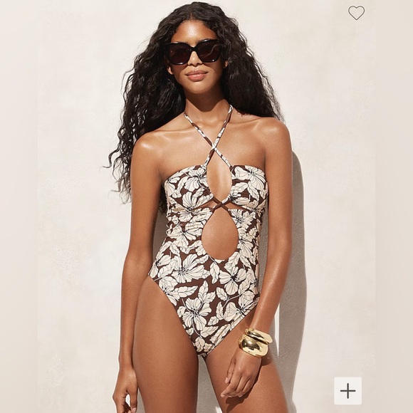 NWT, Cutout halter one-piece swimsuit, 6 - Picture 7 of 7